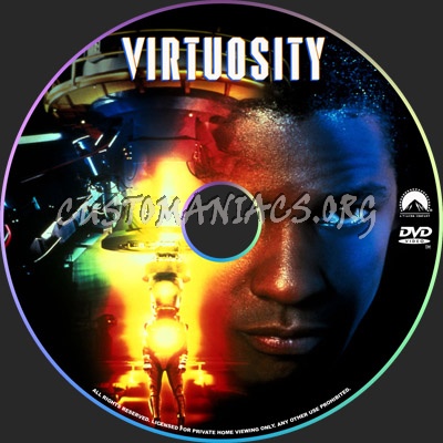 Virtuosity dvd label