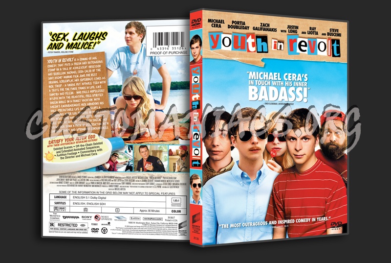 Youth in Revolt dvd cover