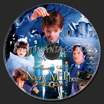 Nanny McPhee blu-ray label