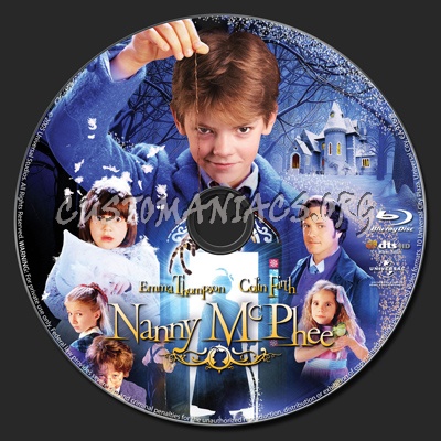 Nanny McPhee blu-ray label