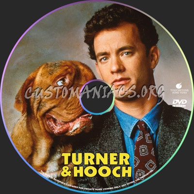 Turner and Hooch dvd label