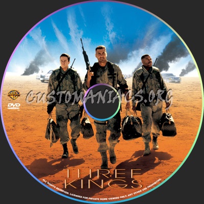 Three Kings dvd label