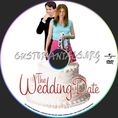 The Wedding Date dvd label