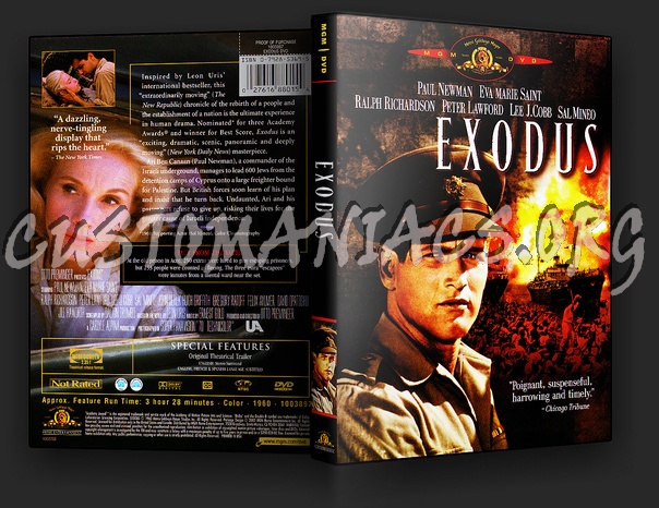 Exodus dvd cover