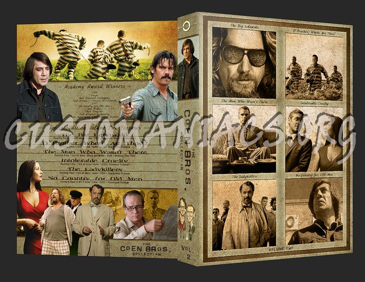 The Coen Collection dvd cover