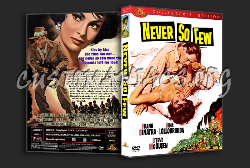 Never So Few dvd cover