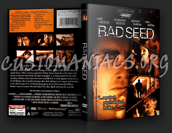 Bad Seed dvd cover