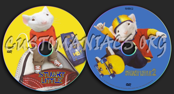 Stuart Little dvd label