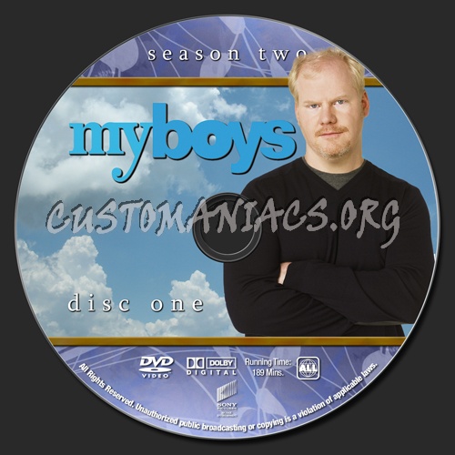 My Boys Season 2 dvd label