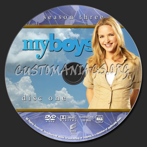 My Boys Season 3 dvd label
