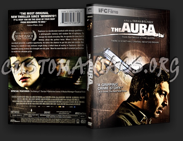 The Aura dvd cover