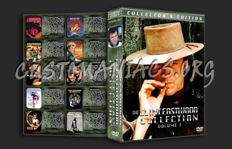 Clint Eastwood Collection Vol.1 dvd cover