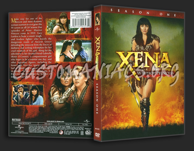 Xena Warrior Princess dvd cover