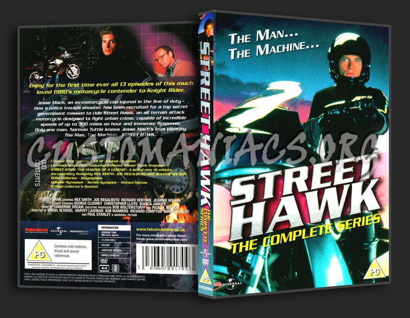 Street Hawk The Complete Series dvd cover