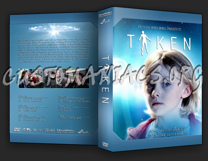 Taken dvd cover