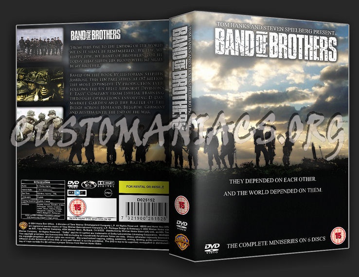 Band Of Brothers dvd cover