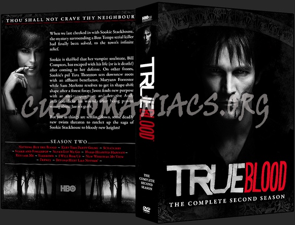 True Blood - Season 2 dvd cover