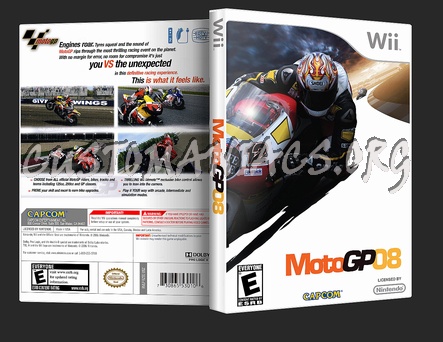 Moto GP 08 dvd cover