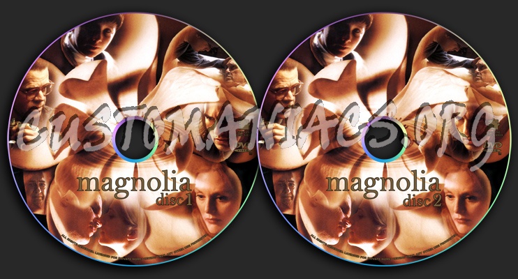 Magnolia dvd label