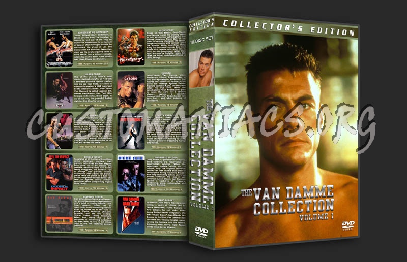 Jean-Claude Van Damme Collection Vol.1 dvd cover