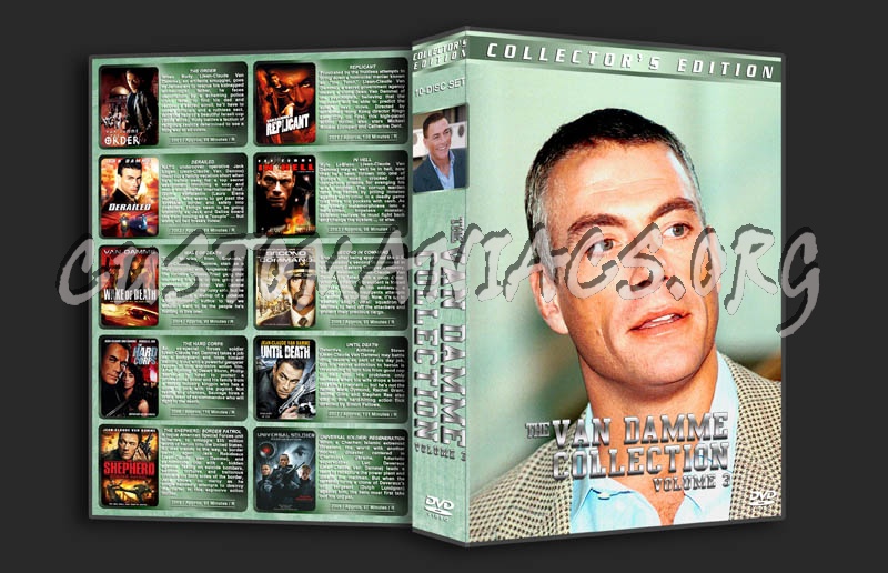 Jean-Claude Van Damme Collection Vol.3 dvd cover