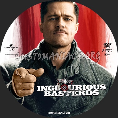 Inglourious Basterds dvd label