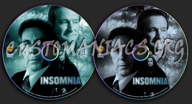 Insomnia dvd label