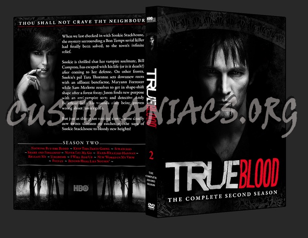 True Blood - Season 2 dvd cover