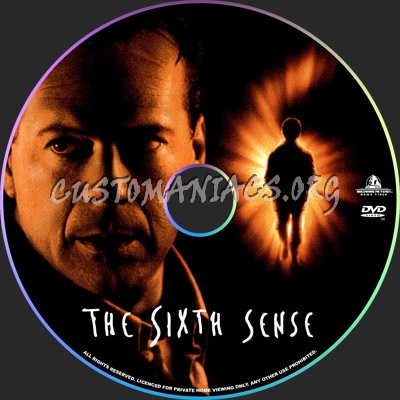 The Sixth Sense dvd label