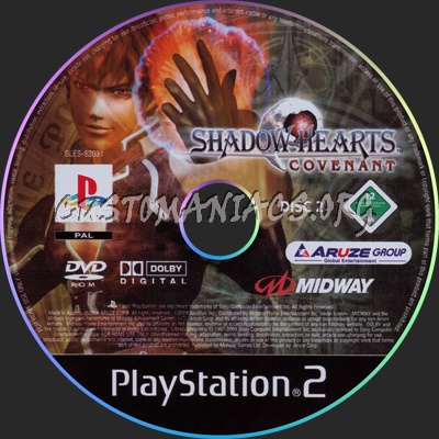 Shadow Hearts Covenant dvd label