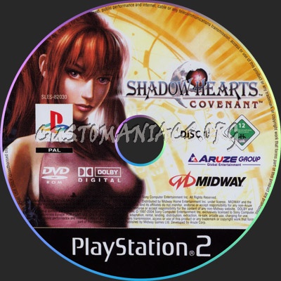 Shadow Hearts Covenant dvd label