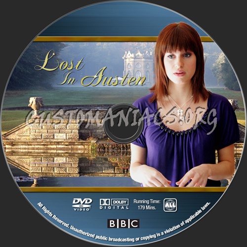 Lost In Austen dvd label