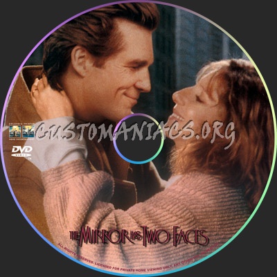 The Mirror Has Two Faces dvd label