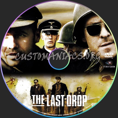 The Last Drop dvd label