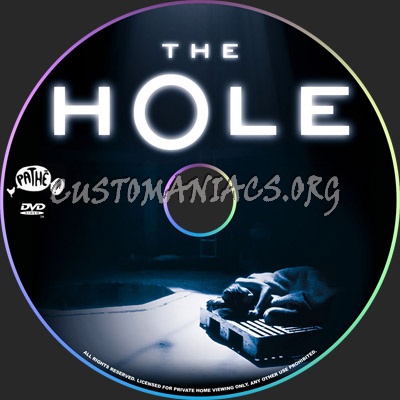 The Hole dvd label