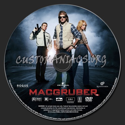 MacGruber dvd label