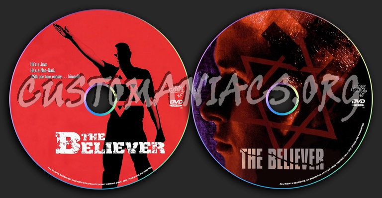 The Believer dvd label