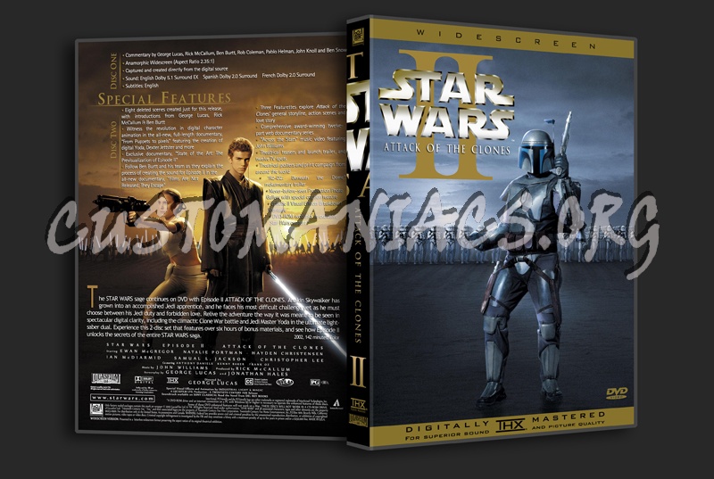 The Star Wars Saga dvd cover