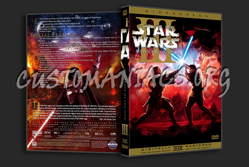 The Star Wars Saga dvd cover