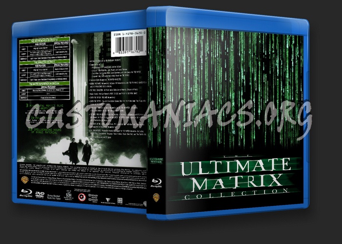 Ultimate Matrix Collection blu-ray cover