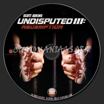 Undisputed III - Redemption dvd label