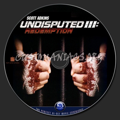 Undisputed III - Redemption blu-ray label