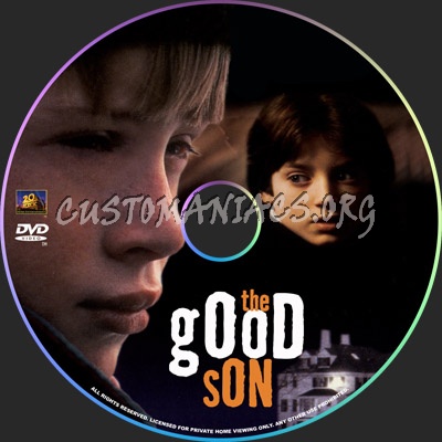 The Good Son dvd label