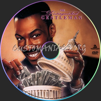 The Distinguised Gentleman dvd label