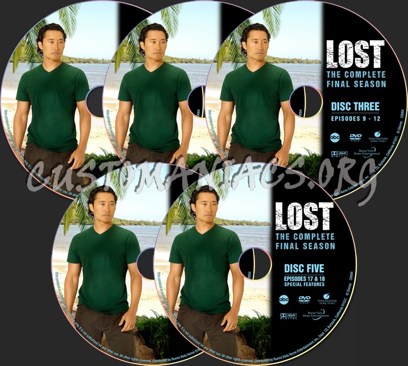 Lost Season 6 - Jin-Soo Kwon Edition dvd label
