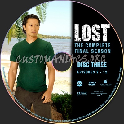 Lost Season 6 - Jin-Soo Kwon Edition dvd label