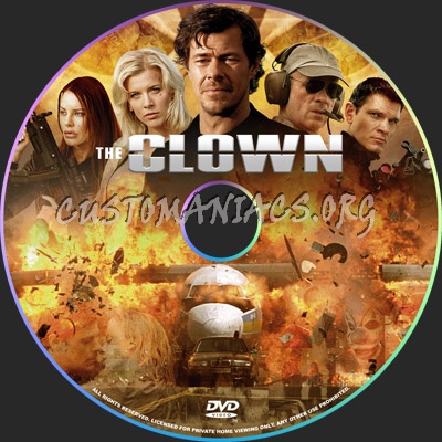 The Clown dvd label
