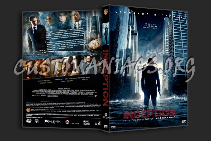 Inception dvd cover