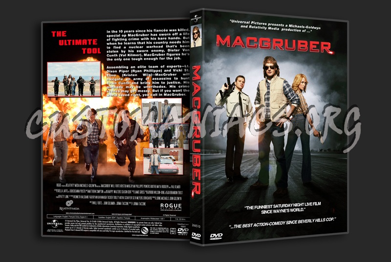 MacGruber dvd cover