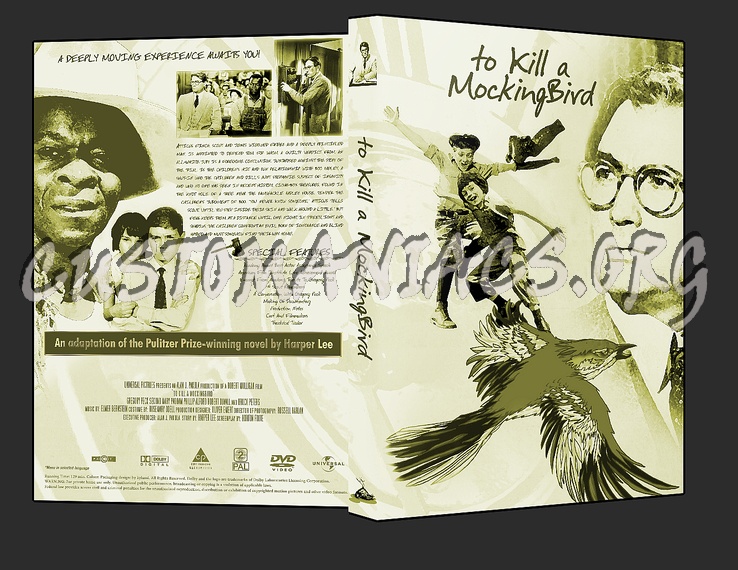 To Kill A Mockingbird dvd cover